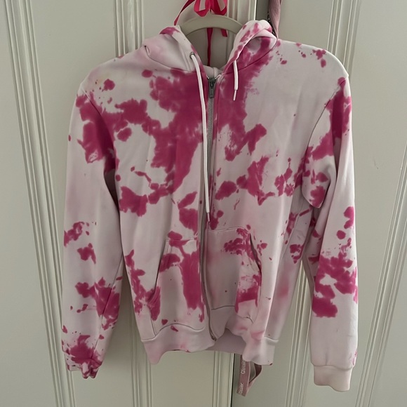 American apparel zip up tie-dye hoodie - Picture 1 of 2